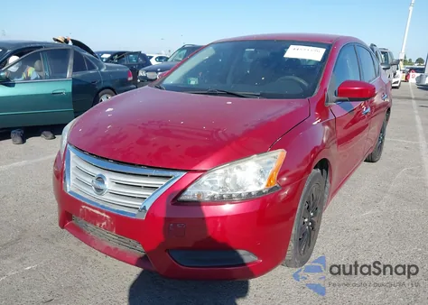 2014 Nissan Sentra Sv from USA, damaged, VIN 3N1AB7AP7EL634163